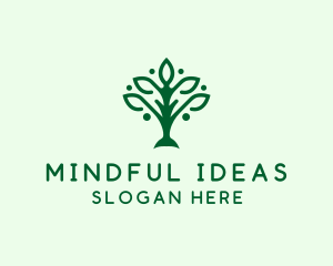 Natural Tree Plant logo design