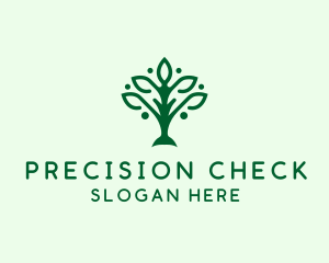 Natural Tree Plant logo design