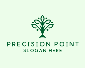 Natural Tree Plant logo design