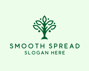 Natural Tree Plant logo design