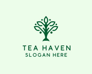 Natural Tree Plant logo design