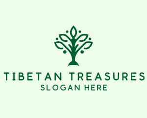 Natural Tree Plant logo design