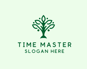 Natural Tree Plant logo design