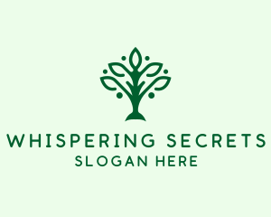 Natural Tree Plant logo design