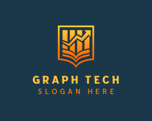 Graph - Statistics Finance Graph logo design