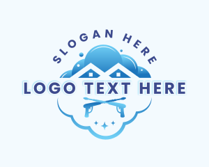 Clean - Cleaning Pressure Washing logo design