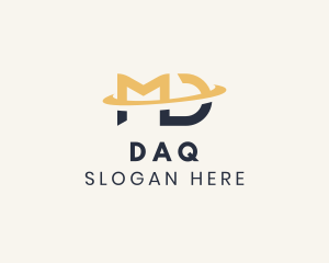 Marketing Letter MD Monogram Logo