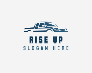 Pick-Up Automotive Vehicle logo design