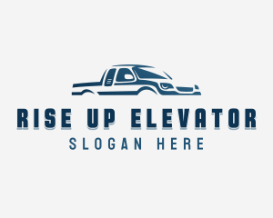 Pick-Up Automotive Vehicle logo design