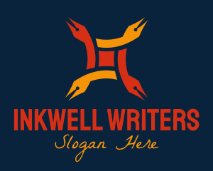 Writing - Writing Pen Publisher logo design