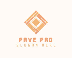 Orange Tile Flooring logo design