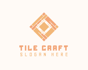 Orange Tile Flooring logo design