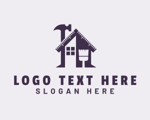 Construction - House Construction Tools logo design