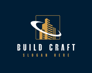 Skyscrapers City Building logo design