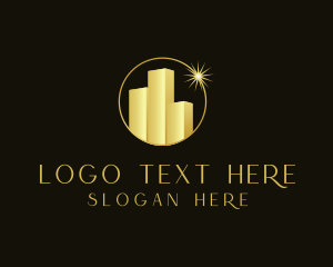 Chart - Building Star Company logo design