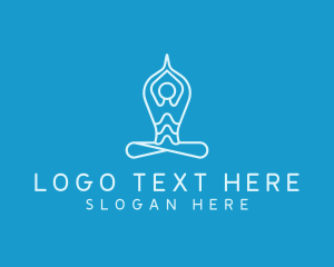 Yoga - Therapeutic Yoga Spa logo design