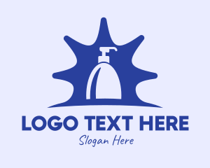 Blue Liquid Soap Logo