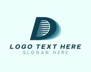 Company - Generic Startup Business Letter D logo design