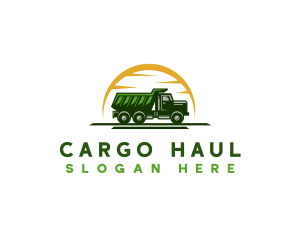 Garbage Dump Truck logo design