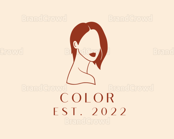 Beauty Woman Hairdresser Logo