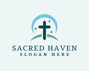 Convent - Christian Cross Ministry logo design