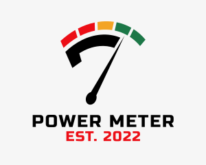 Meter - Engine Meter Number 7 logo design