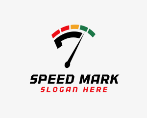 Engine Meter Gauge logo design