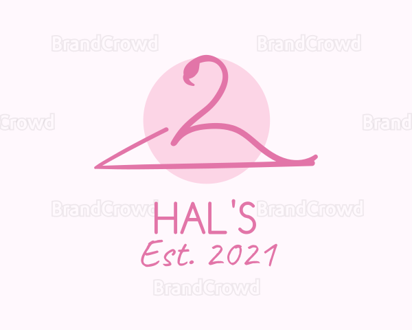 Flamingo Clothing Hanger Logo