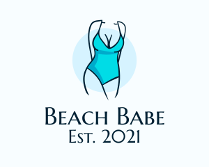 Bikini - Sexy Bikini Swimsuit Body logo design