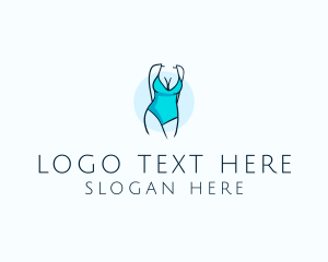 Outfit - Sexy Bikini Swimsuit Body logo design