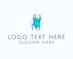 Sexy Bikini Swimsuit Body  Logo