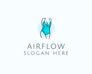 Sexy Bikini Swimsuit Body  logo design