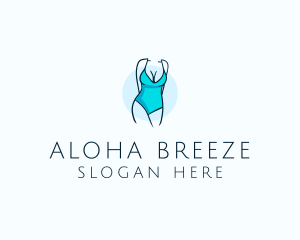 Sexy Bikini Swimsuit Body  logo design