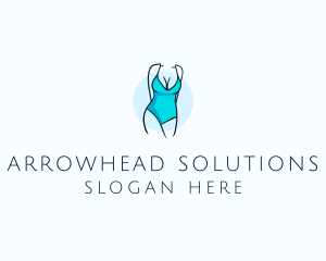 Sexy Bikini Swimsuit Body  logo design