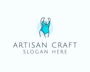 Sexy Bikini Swimsuit Body  logo design