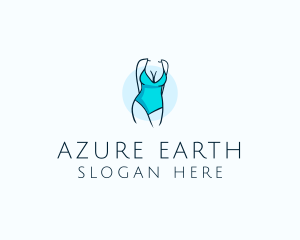 Sexy Bikini Swimsuit Body  logo design