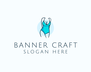 Sexy Bikini Swimsuit Body  logo design