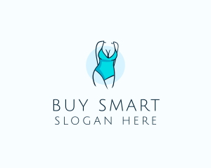 Sexy Bikini Swimsuit Body  logo design