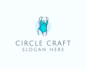 Sexy Bikini Swimsuit Body  logo design