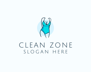 Sexy Bikini Swimsuit Body  logo design