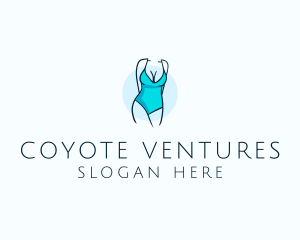 Sexy Bikini Swimsuit Body  logo design