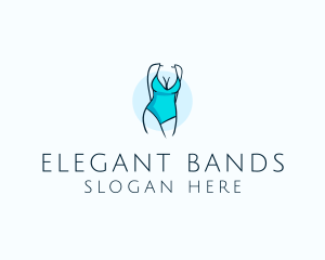 Sexy Bikini Swimsuit Body  logo design