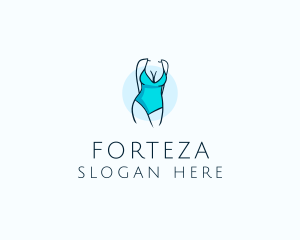 Sexy Bikini Swimsuit Body  logo design