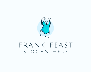 Sexy Bikini Swimsuit Body  logo design