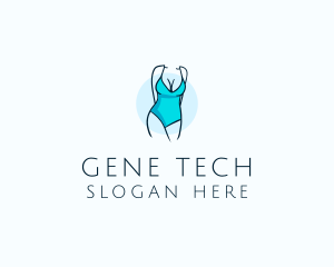 Sexy Bikini Swimsuit Body  logo design