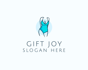 Sexy Bikini Swimsuit Body  logo design