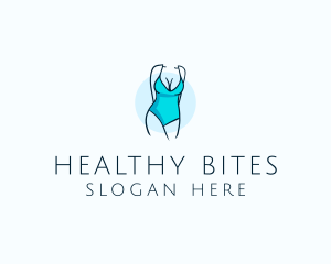 Sexy Bikini Swimsuit Body  logo design