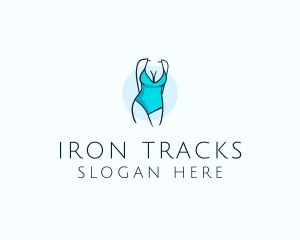 Sexy Bikini Swimsuit Body  logo design