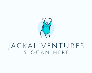 Sexy Bikini Swimsuit Body  logo design