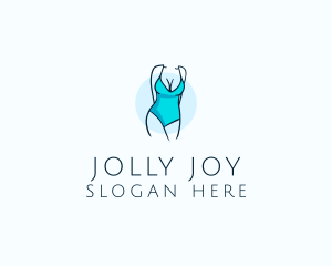 Sexy Bikini Swimsuit Body  logo design